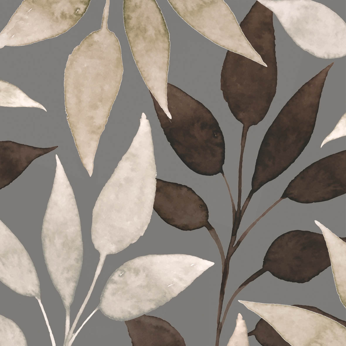 Serviette - Scandic Leaves brown