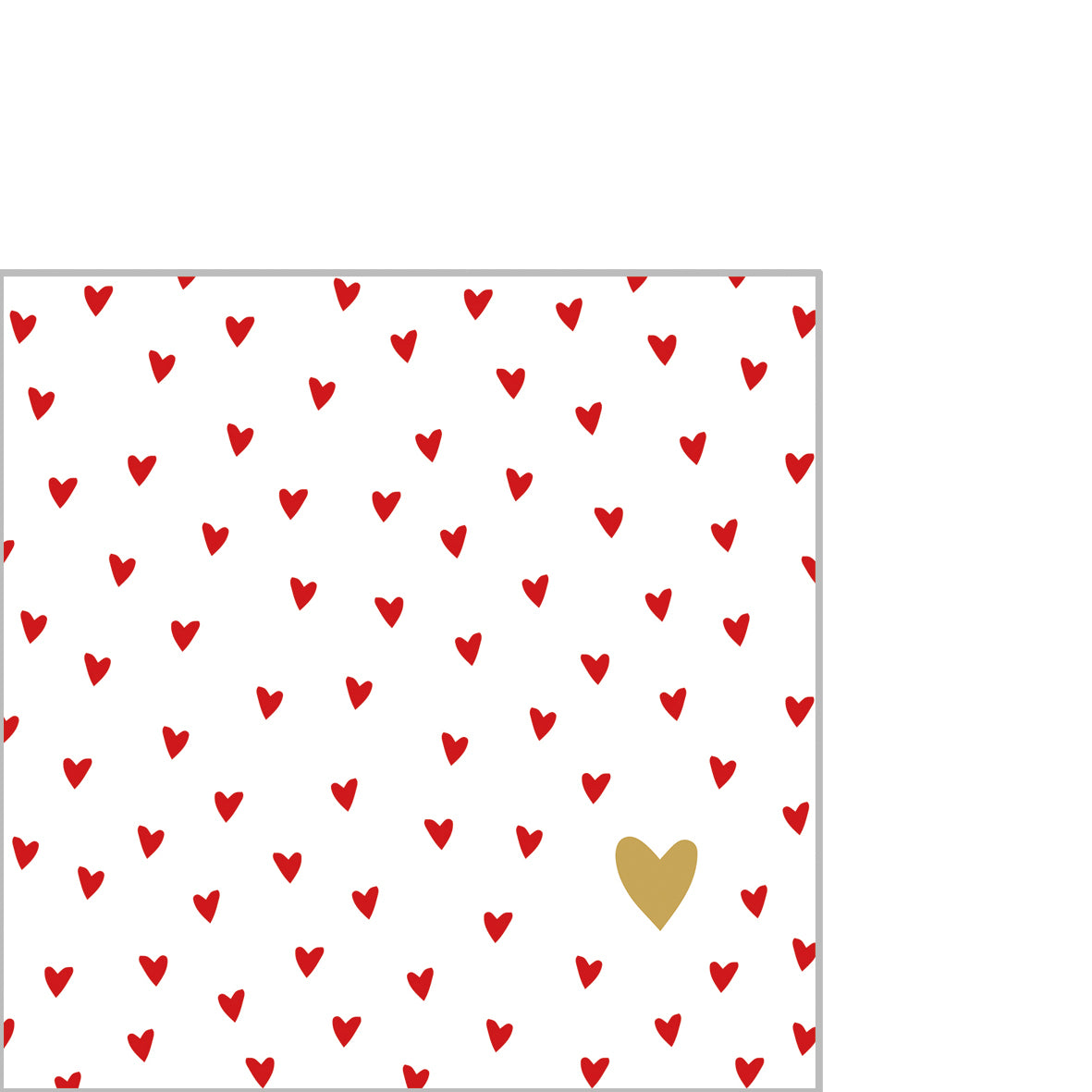 Napkin - Little Hearts