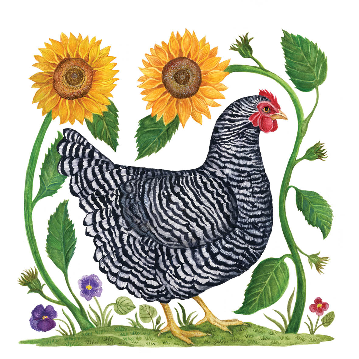 Serviette - Heavenly Hen