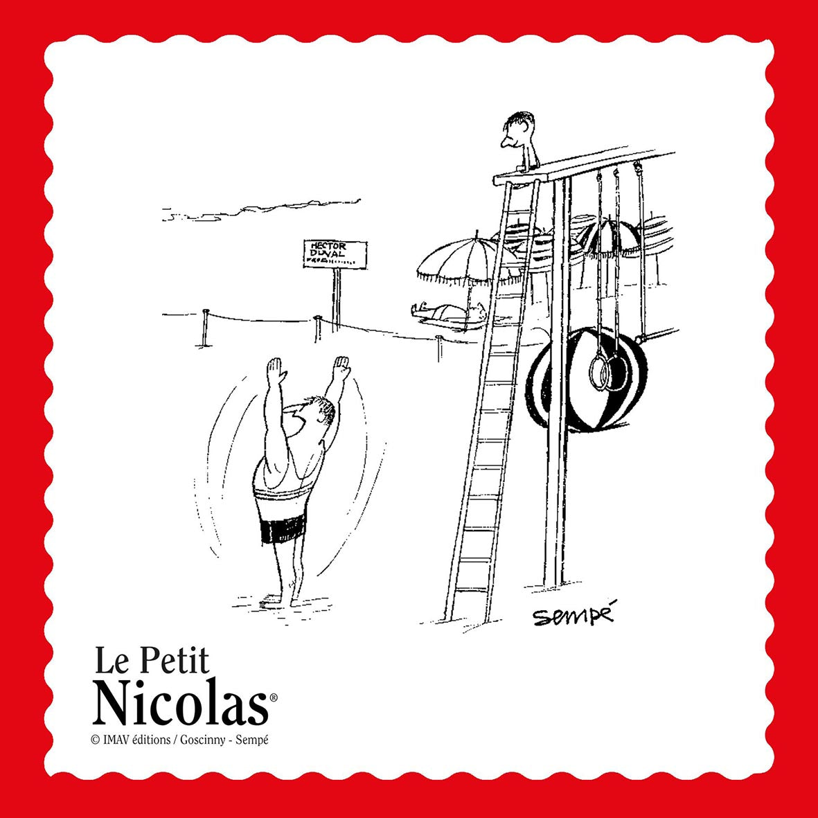 Serviette - La Plage
