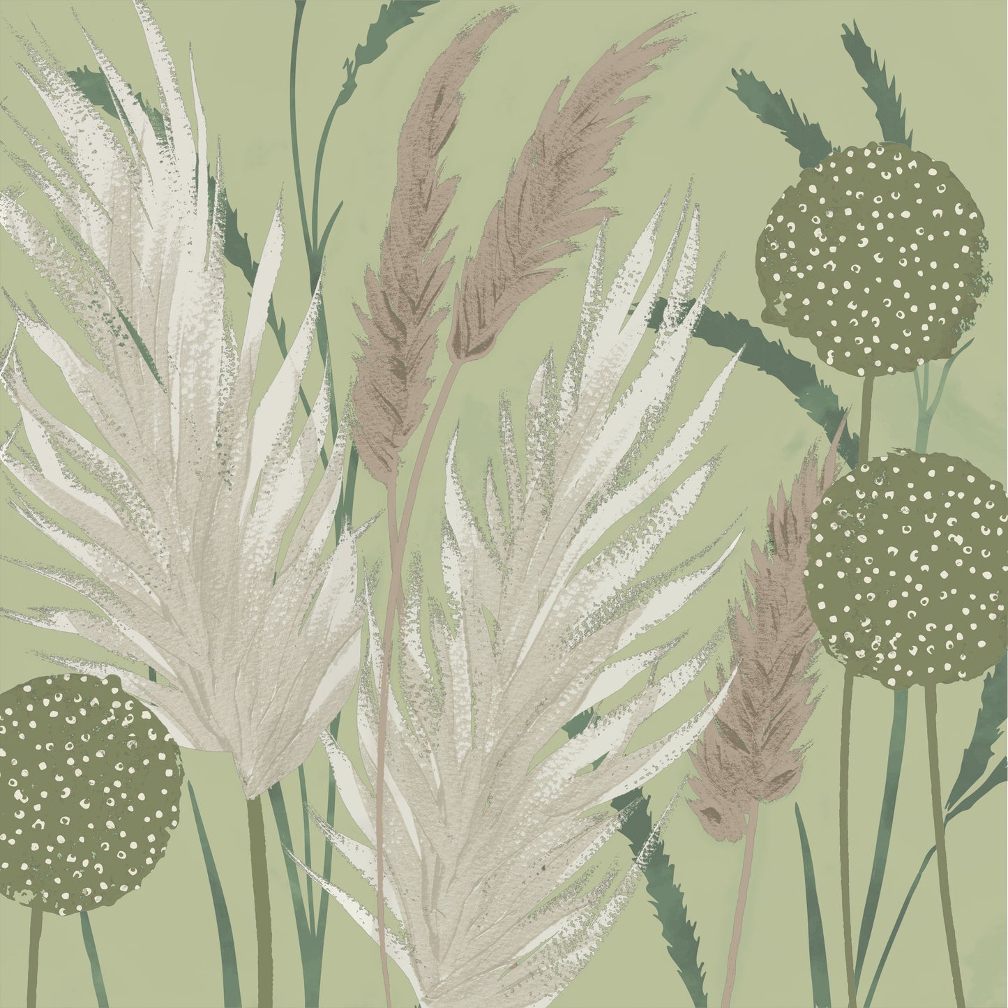 Serviette- Feels Green