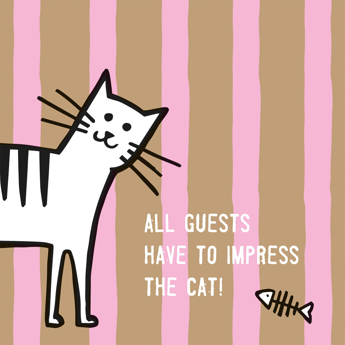 Serviette - Impress the Cat