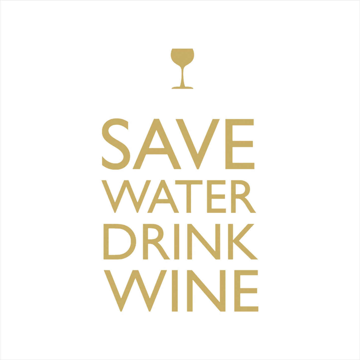 Napkin - Save Water