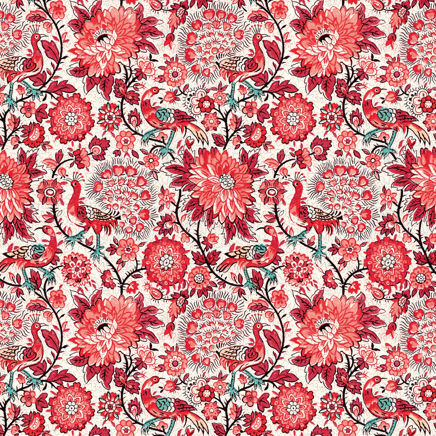 Napkin - Pavone rosso