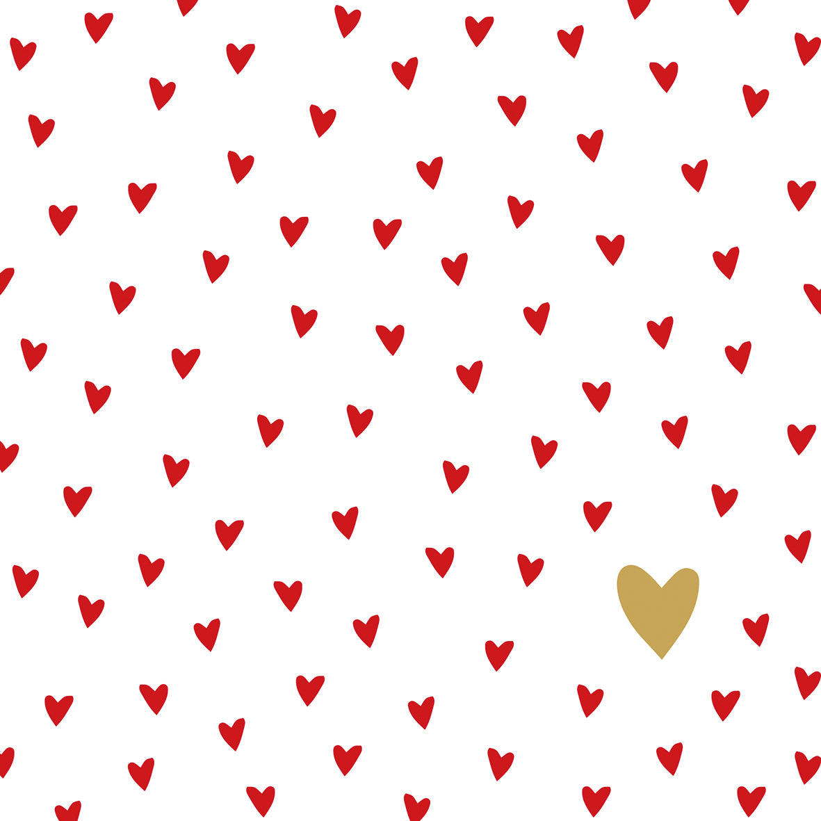 Napkin - Little Hearts
