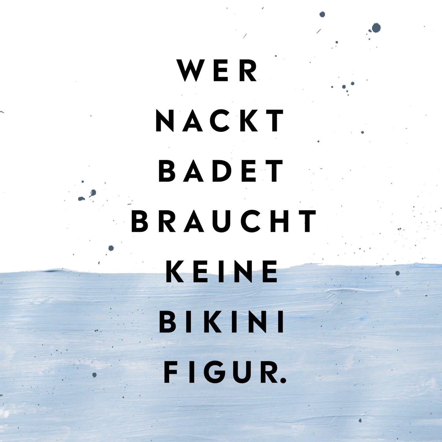 Serviette - Bikinifigur