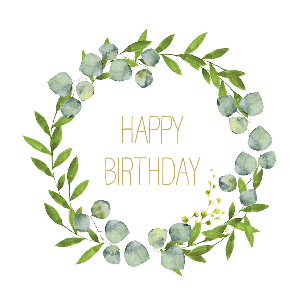 Napkin - Happy B'day