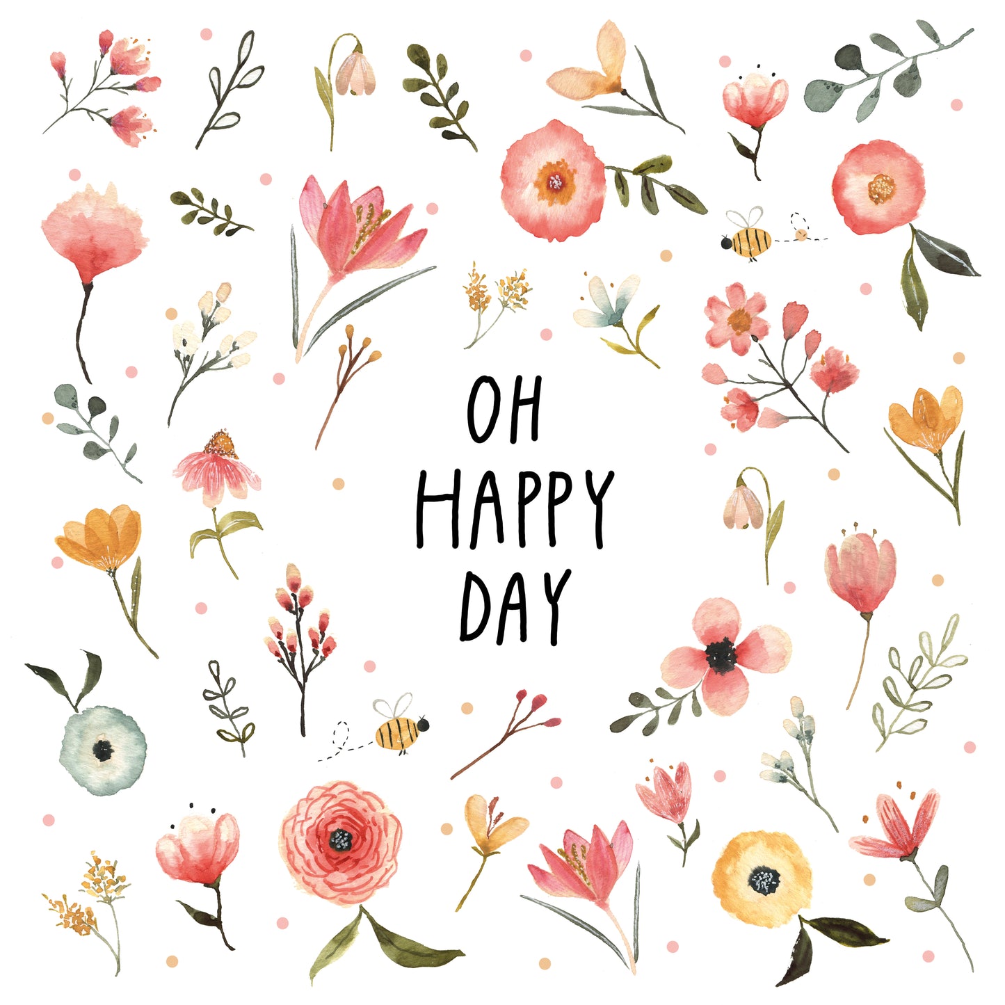 Napkin - Oh Happy Day