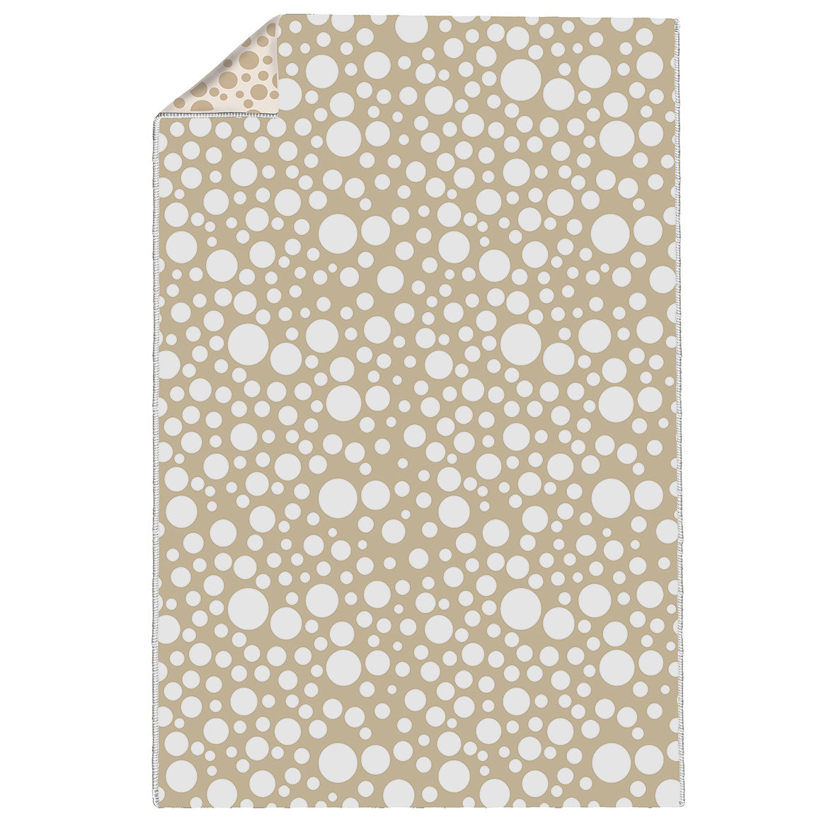 Decke - Dots taupe