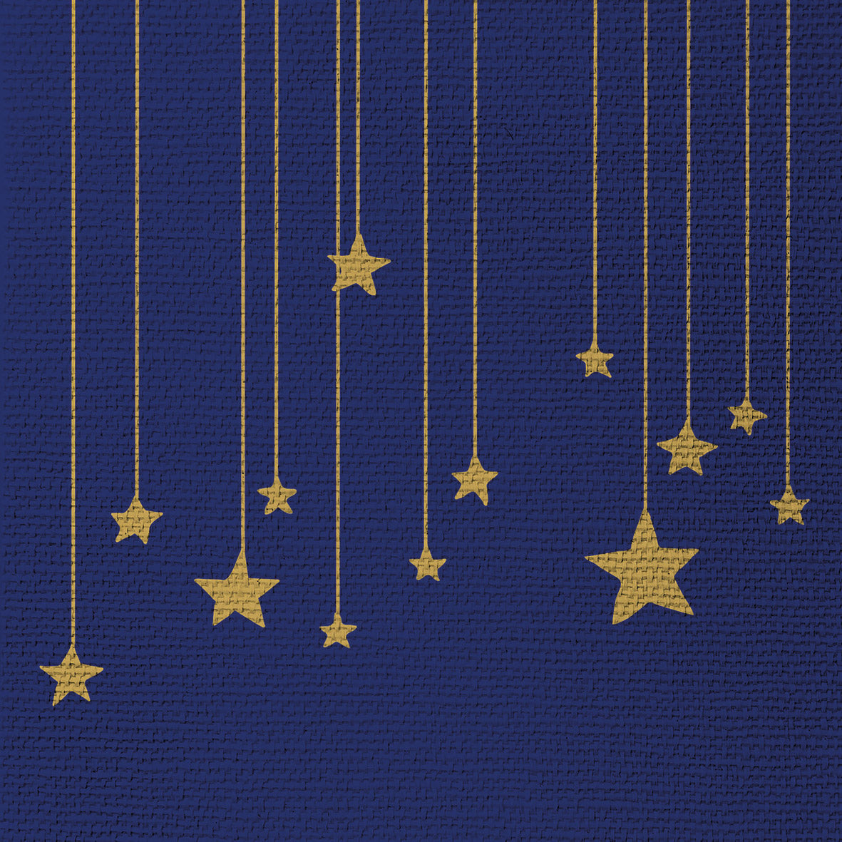 Serviette - Stars on Canvas