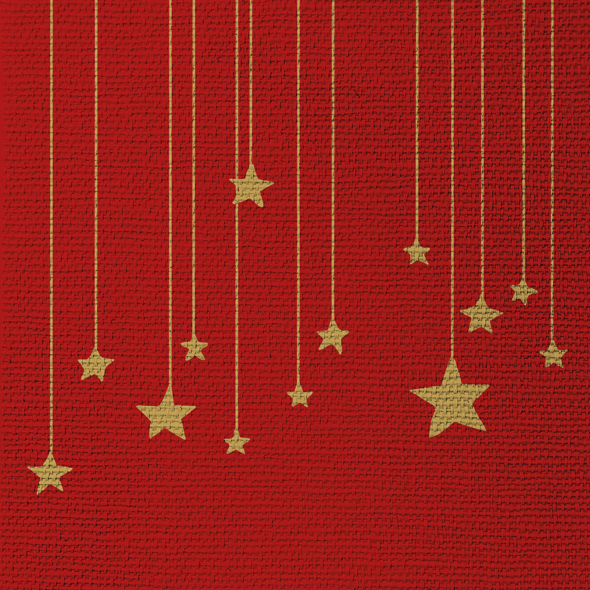 Serviette - Stars on Canvas