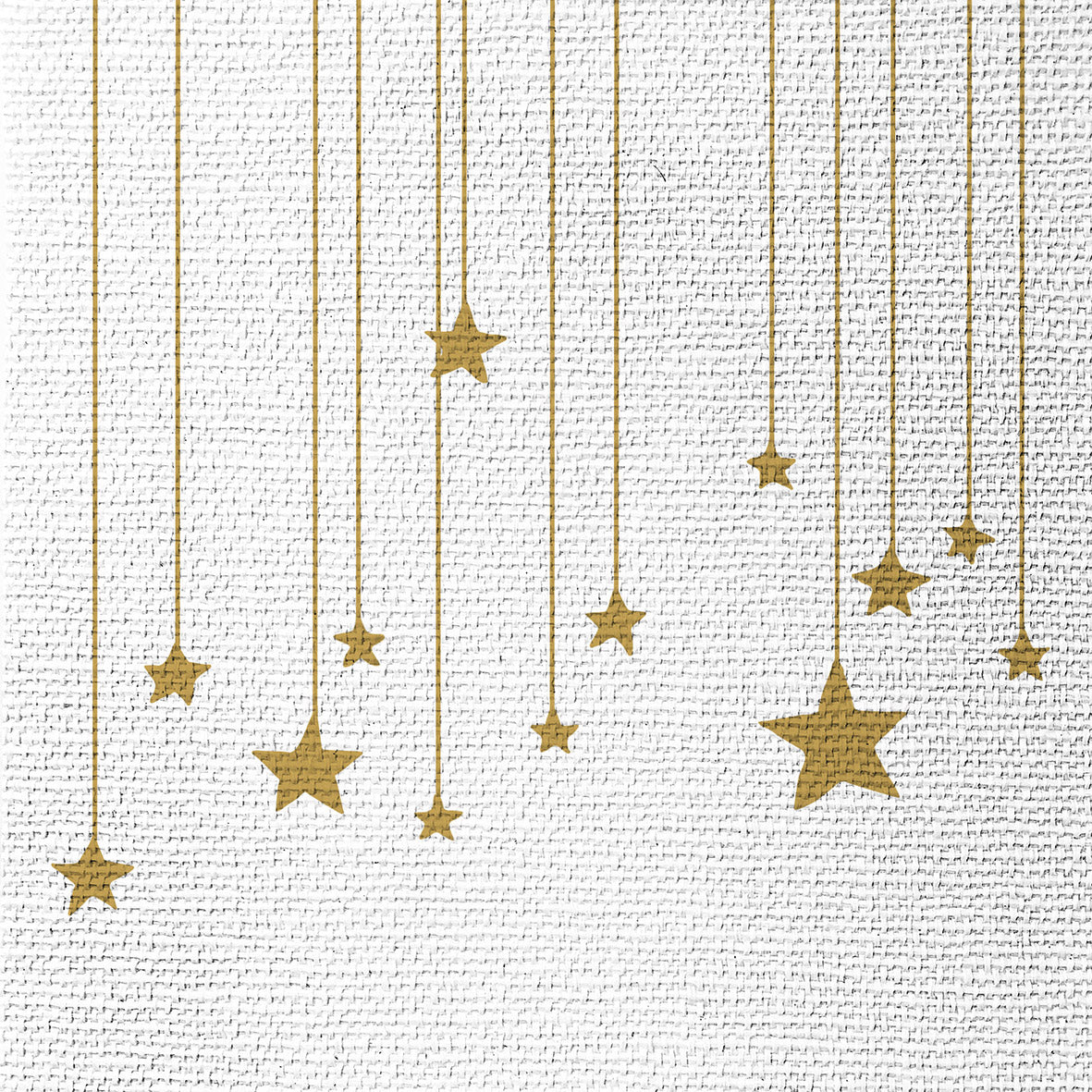 Serviette - Stars on Canvas