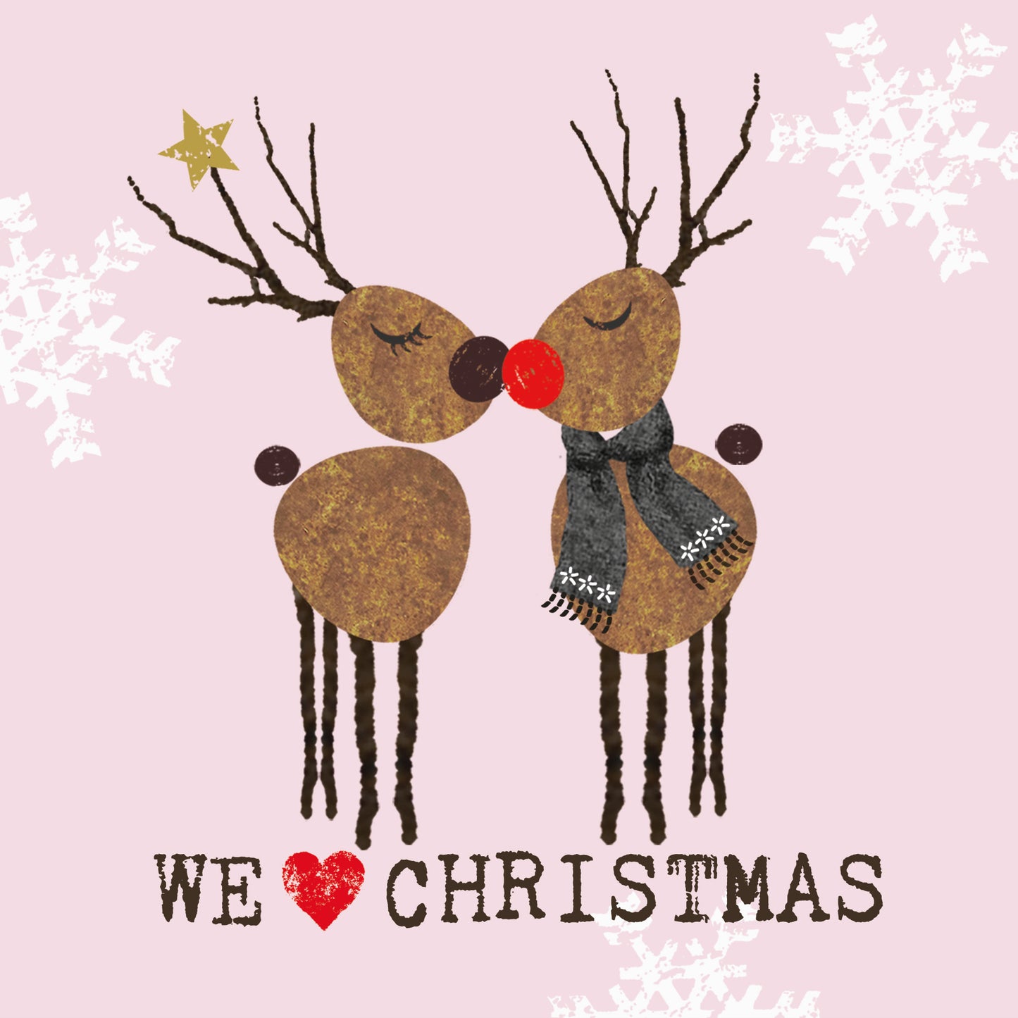 Serviette - We love Christmas