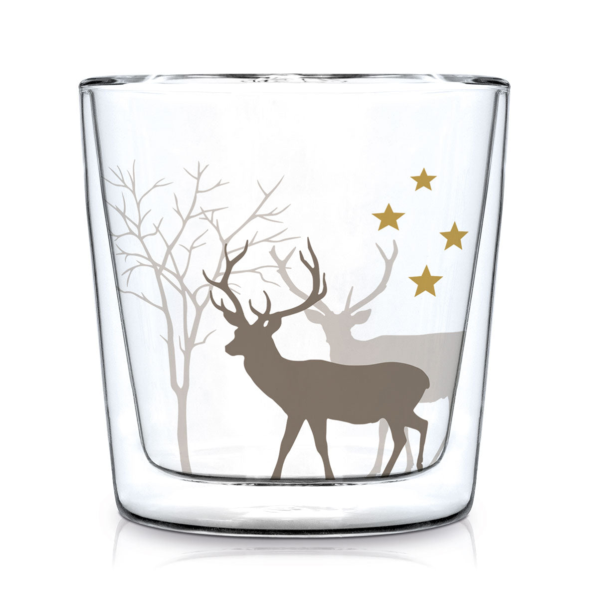 Glas - Winter Deers
