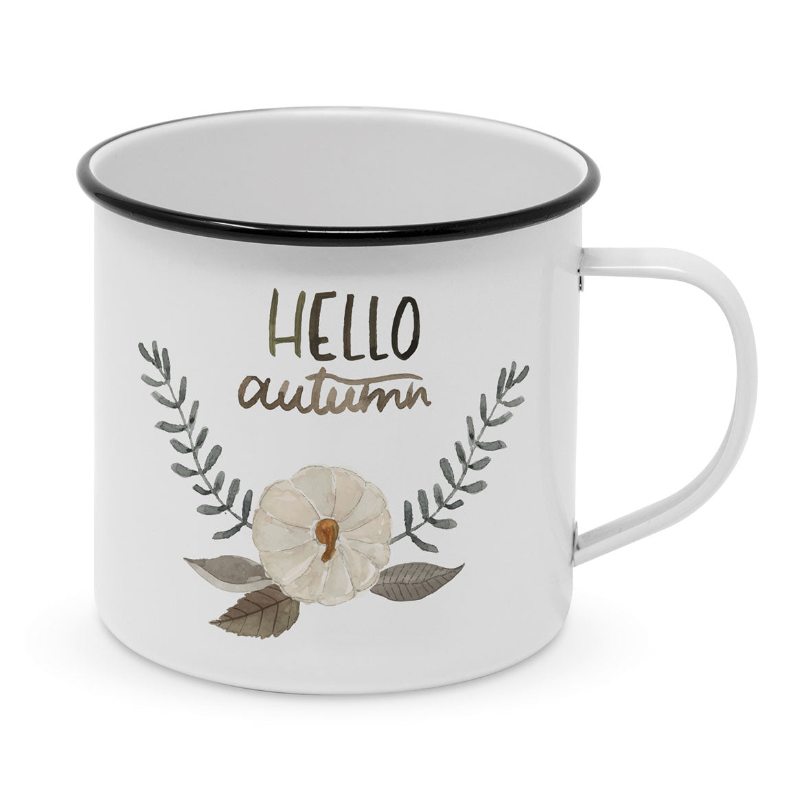 Metalltasse - Hello Autumn