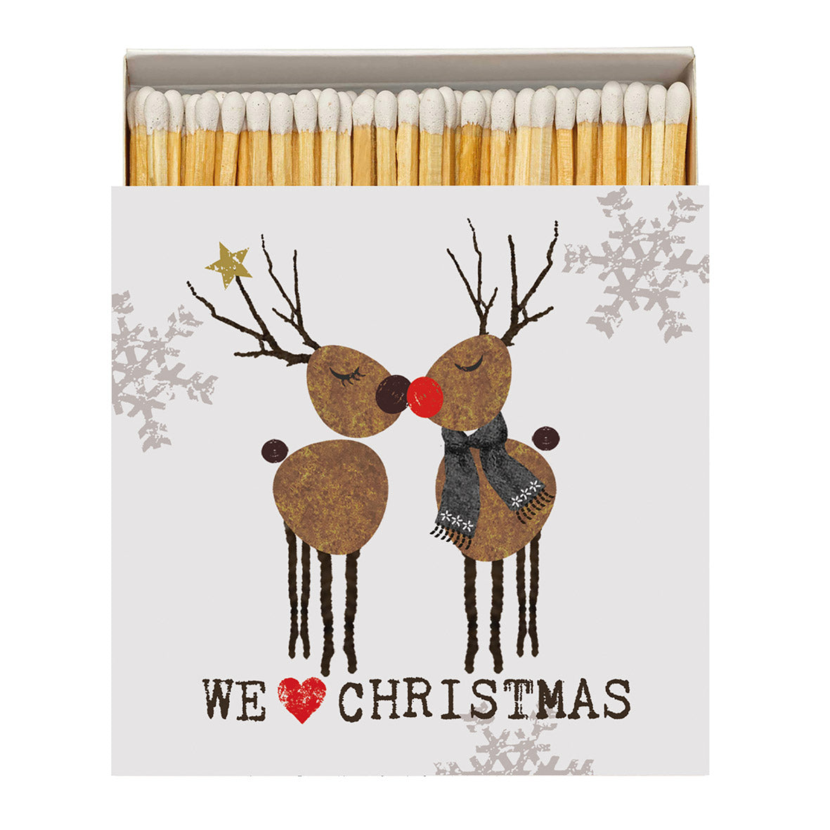 Streichhölzer - We love Christmas