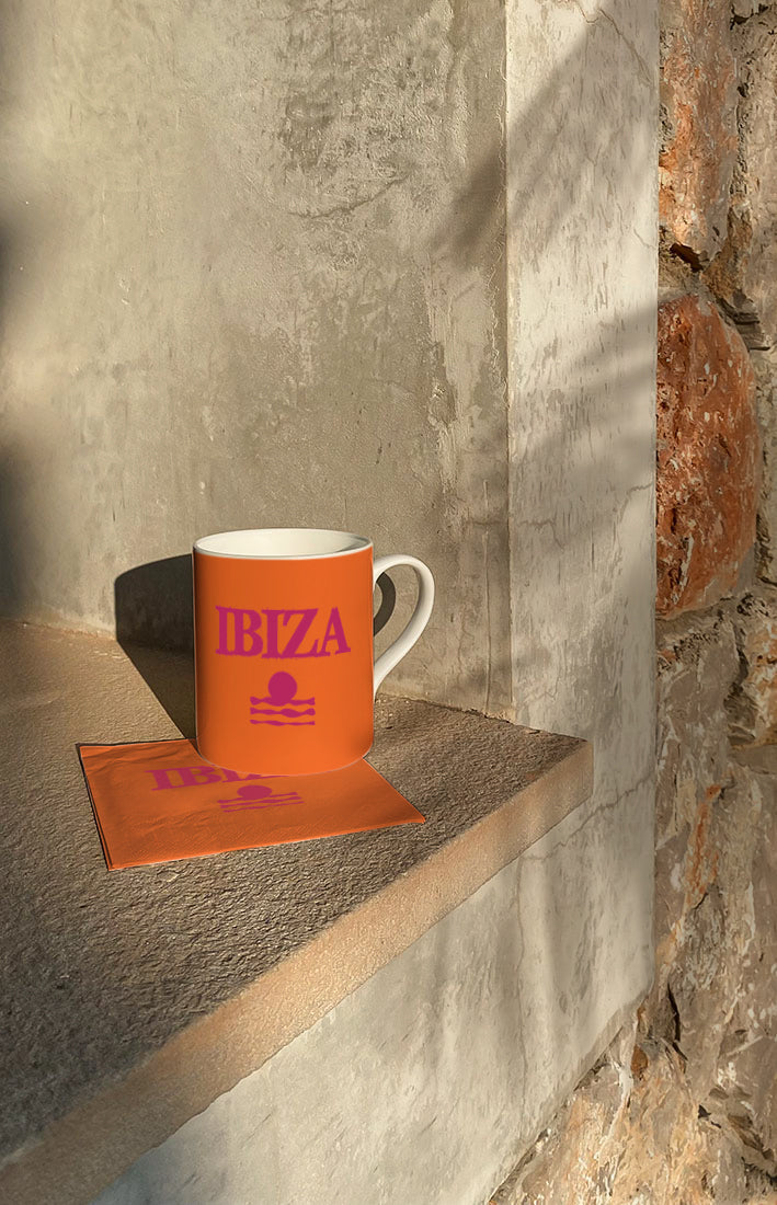 Porzellantasse - Ibiza