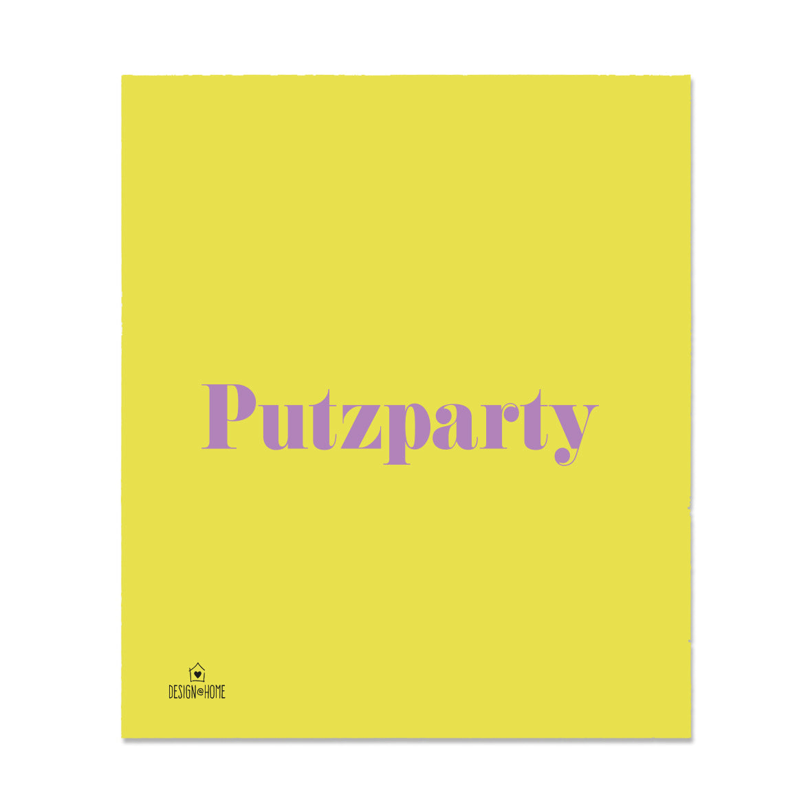 Schwammtuch - Putzparty