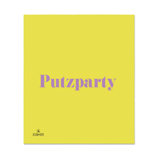 Schwammtuch - Putzparty
