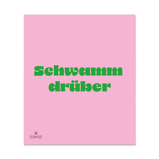 Schwammtuch - Schwamm drüber