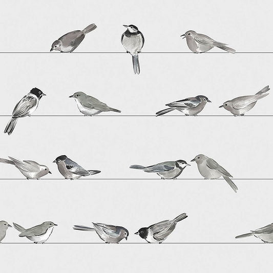 Kleine Serviette - Birds
