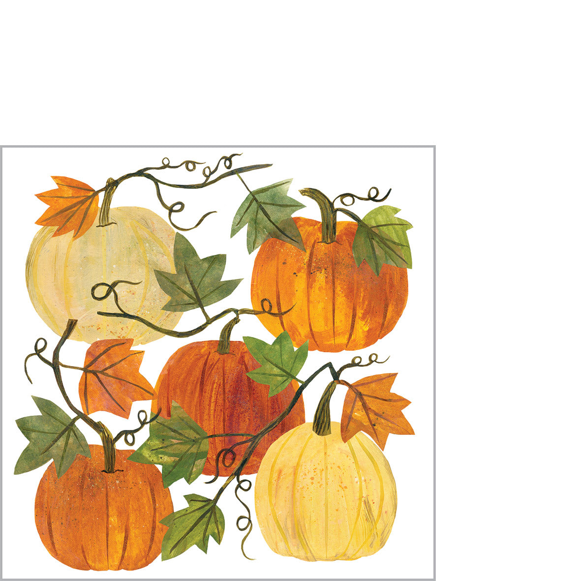 Serviette- Tracey's Pumpkins