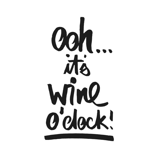 Serviette - Wine o´clock