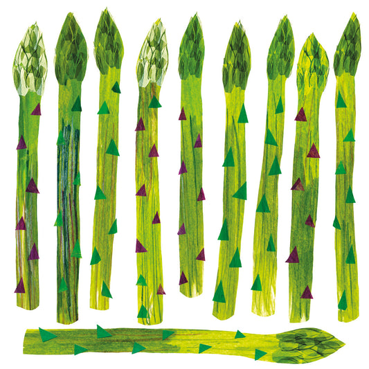 Serviette - Tracey's asparagus