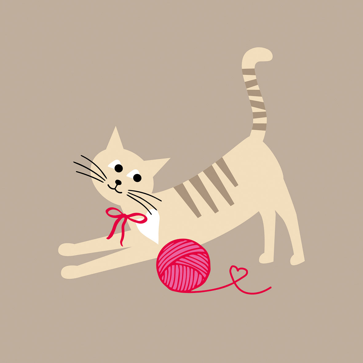 Serviette - Miss Sophie sand