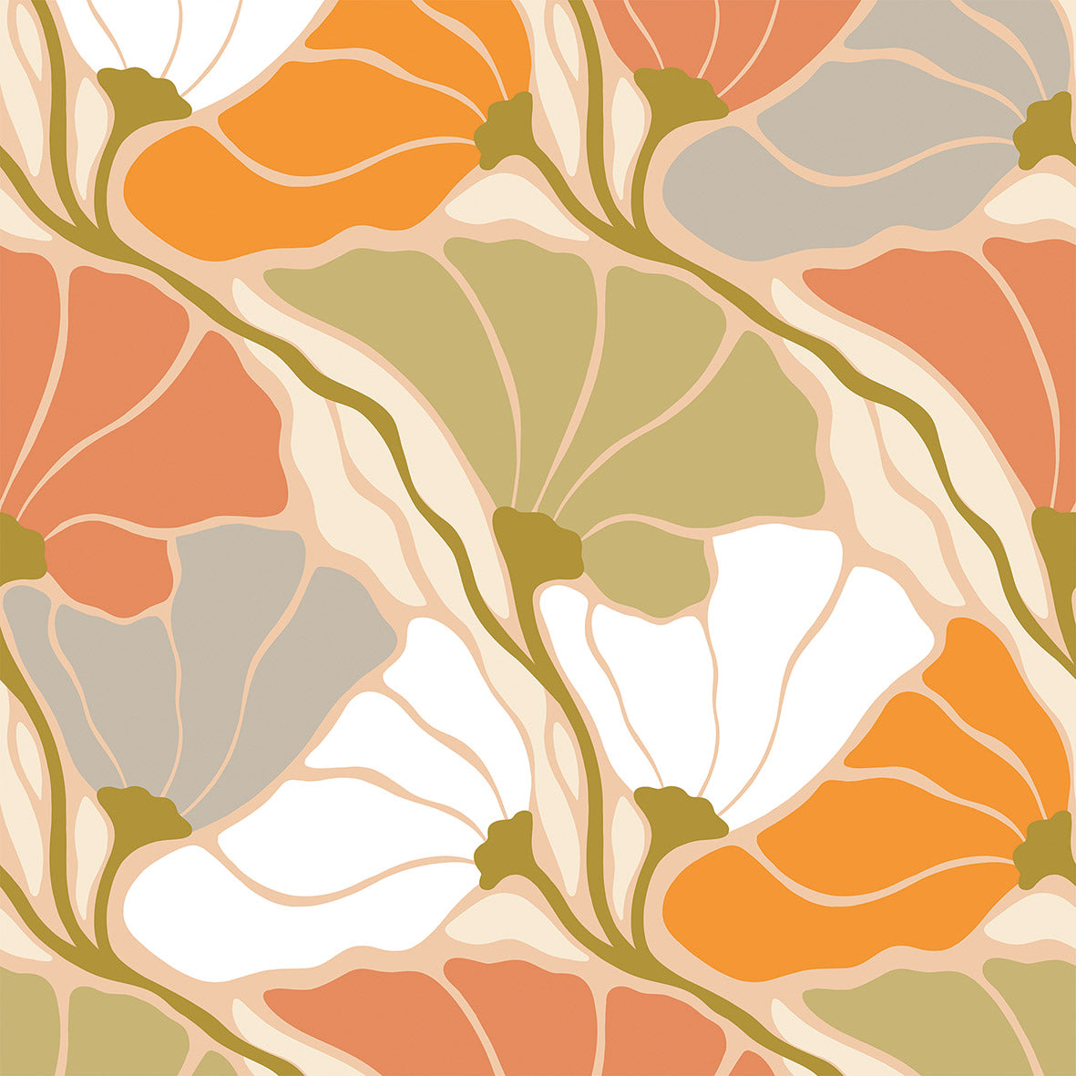 Serviette- Eugenie orange