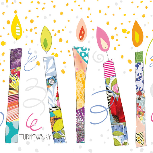 Napkin - Birthday Candles 