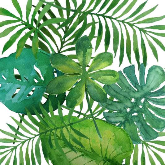 Napkin - Feuilles Tropicales 
