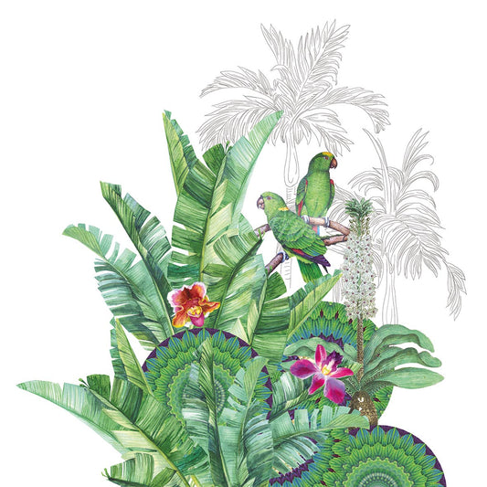 Serviette - Tropicale