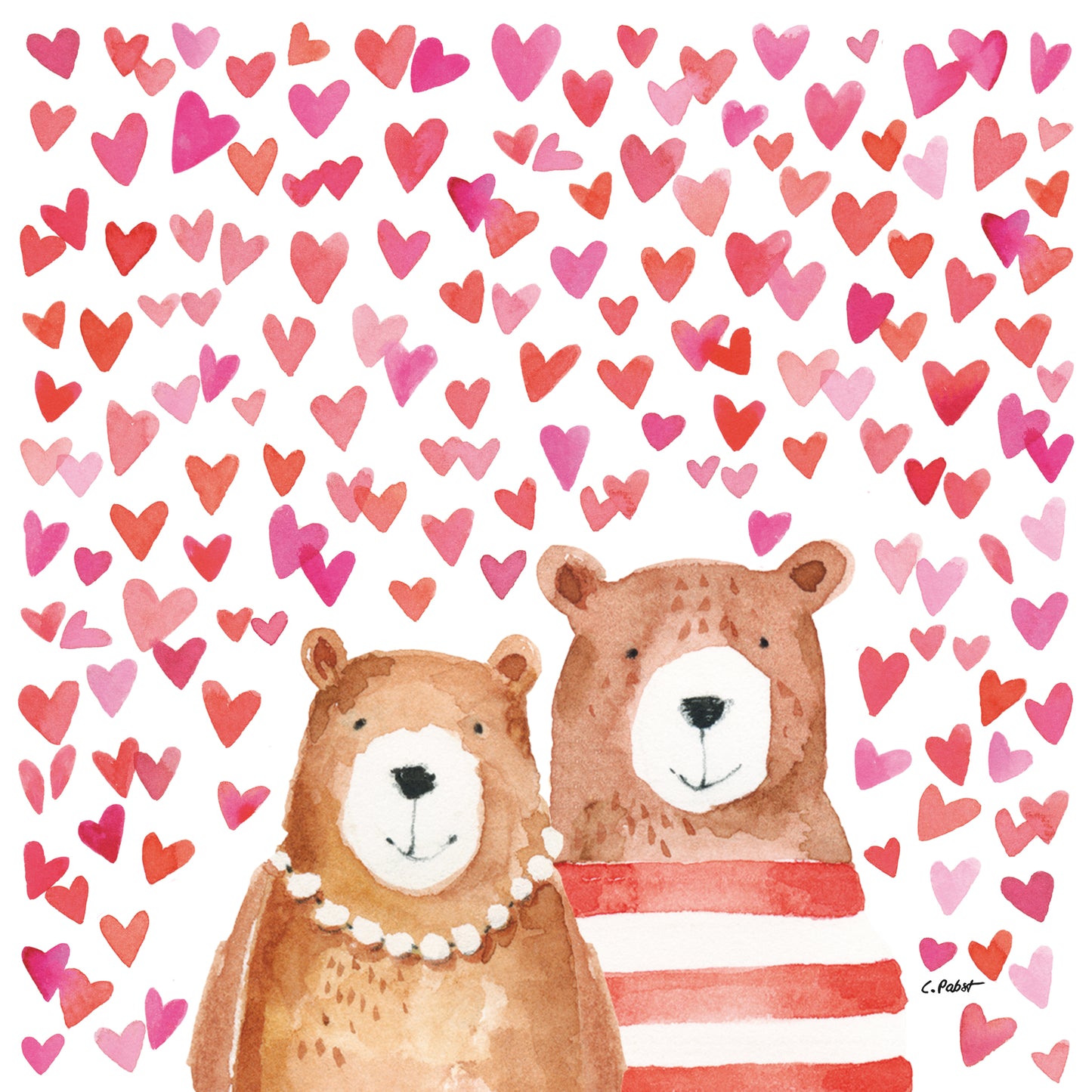 Napkin - Love Bears 