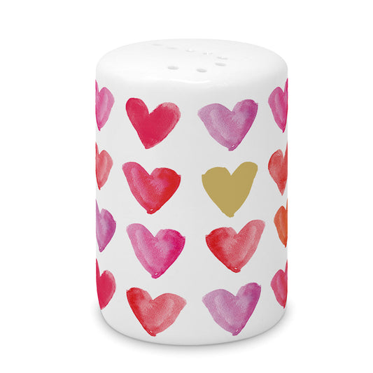 Salzstreuer - Aquarell Hearts
