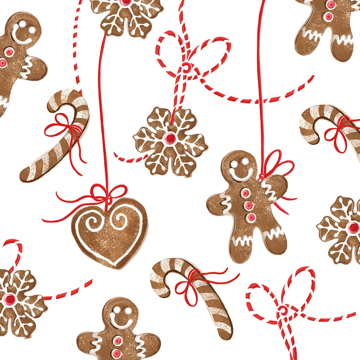 Serviette Bakery 33x33cm