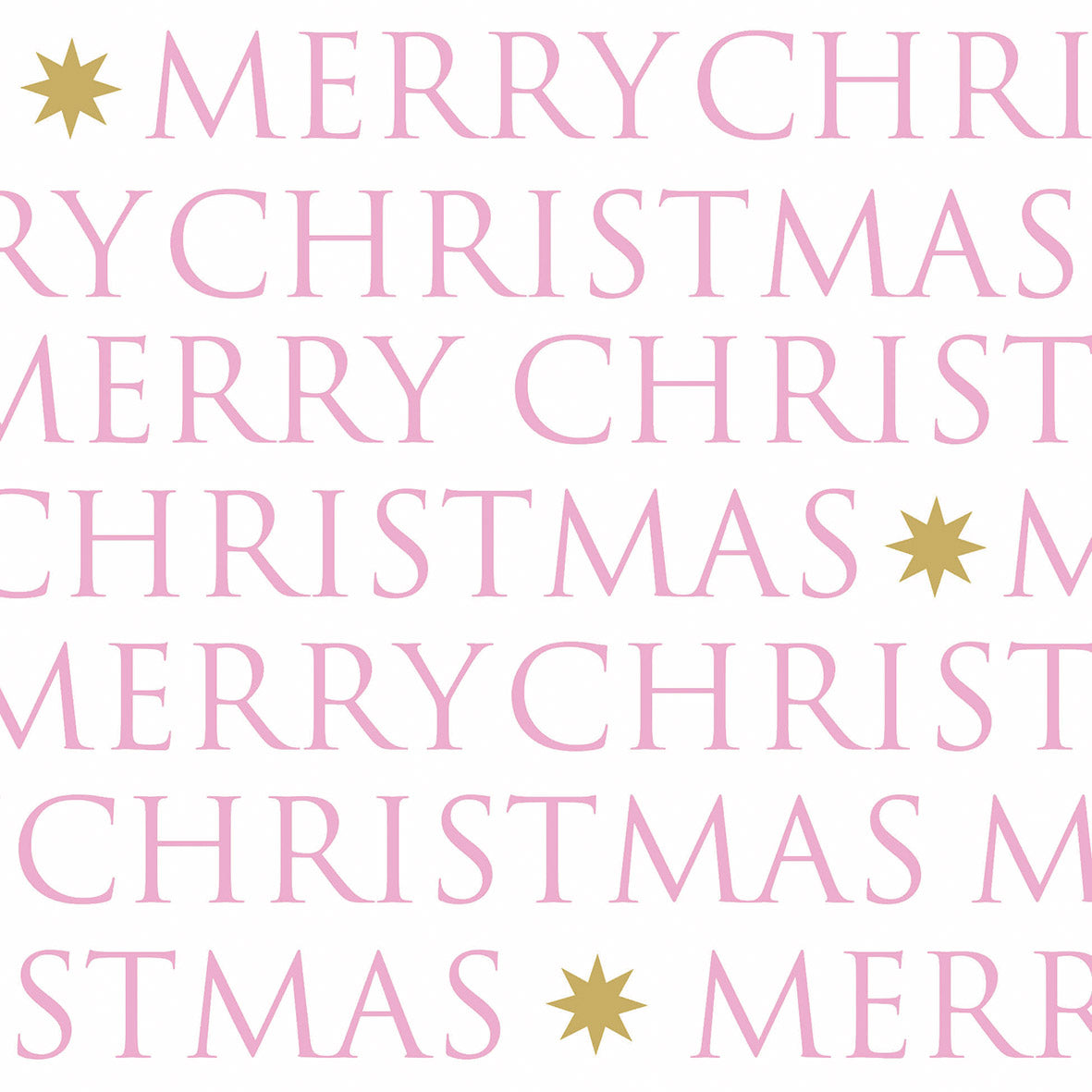 Serviette - Christmas Letters