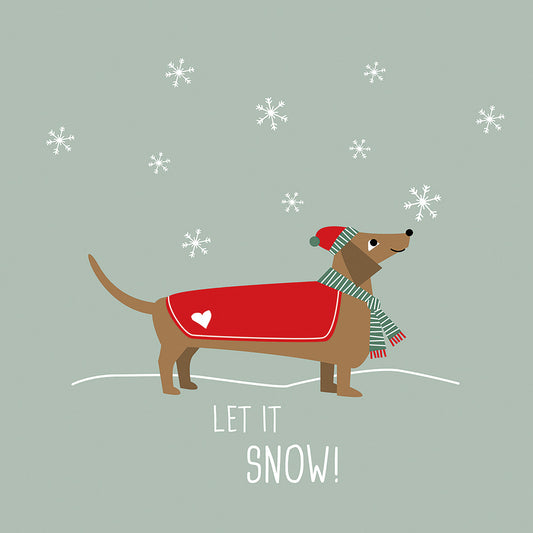 Serviette - Winter Long Story