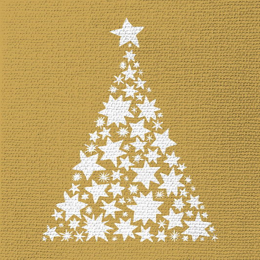 Serviette - Tree on Canvas