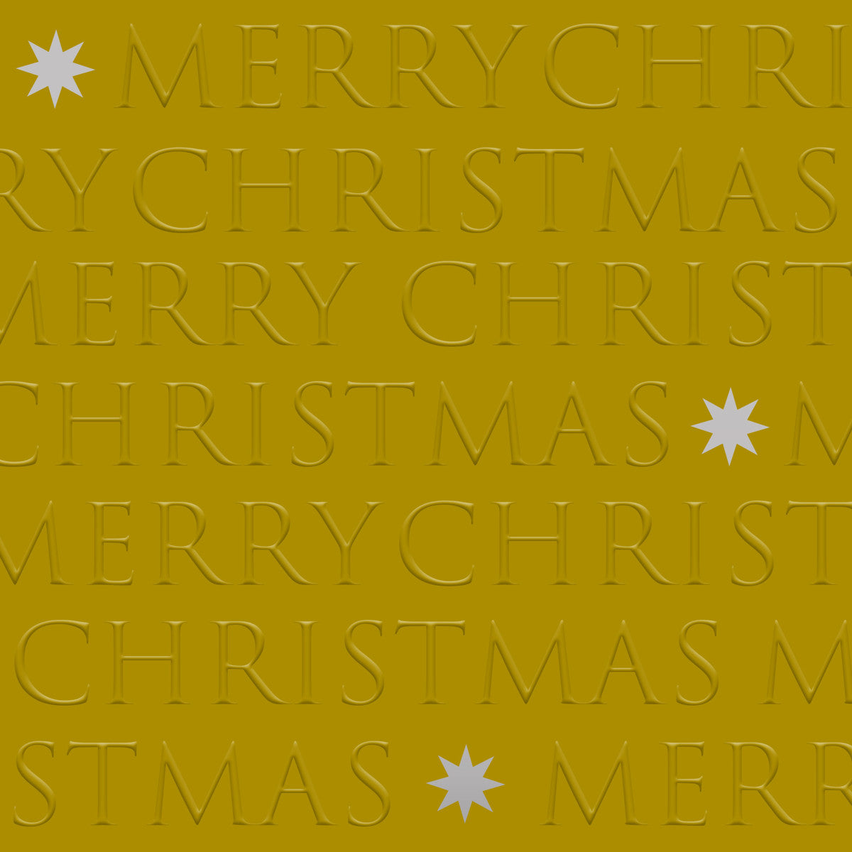Christmas Letters Star Serviette gold 33x33cm