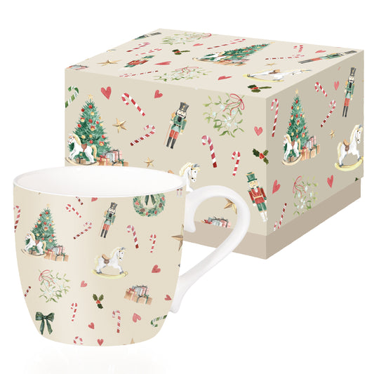 Henkelbecher Heritage Christmas beige
