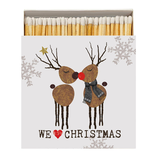 Streichhölzer - We love Christmas