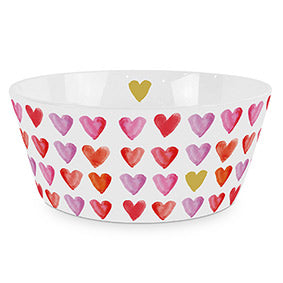 Schale - Aquarell Hearts