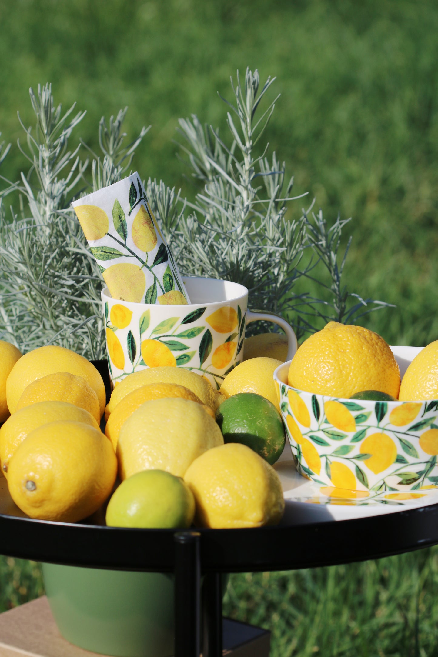 Porzellantasse - Tracey´s Citronella
